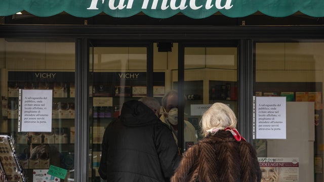 Northern Italy Locks Down To Try Prevent The Spread Of Coronavirus
