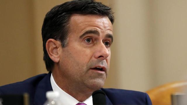 Trump nominates Congressman John Ratcliffe to be director of national intelligence - CBS News