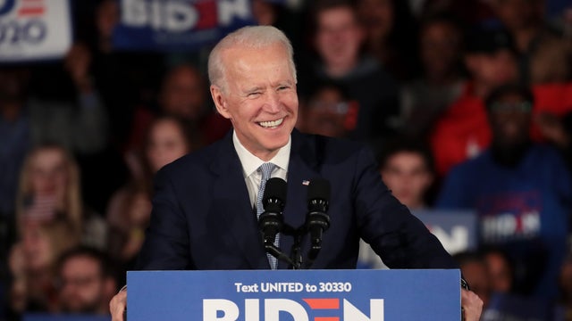 Democratic Presidential Candidate Joe Biden Holds South Carolina Primary Night Event In Columbia 