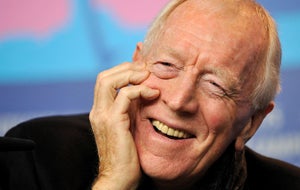 FILE PHOTO: Actor von Sydow attends news conference to promote movie 'Extremely Loud And Incredibily Close' at 62nd Berlinale International Film Festival in Berlin