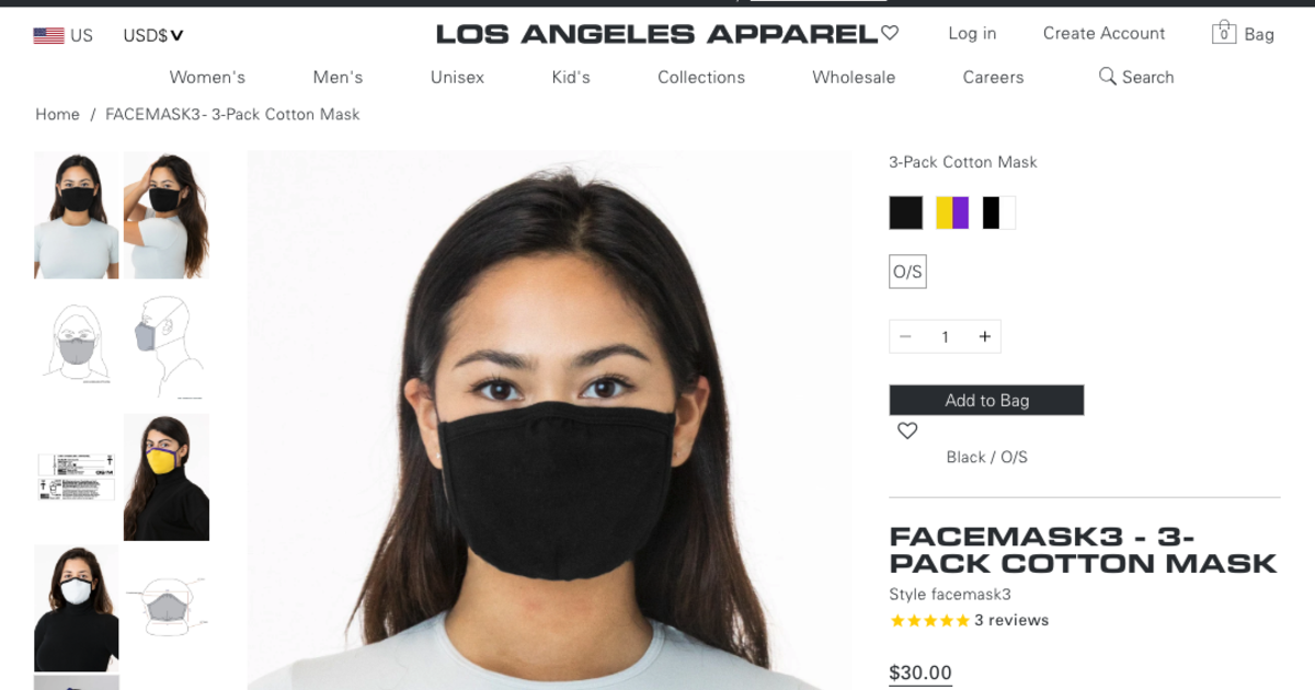 face mask website