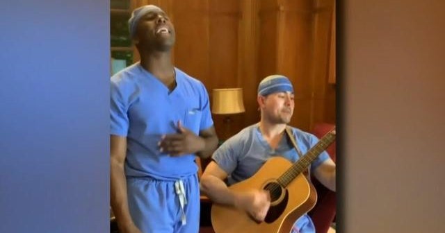 Surgeon uses his musical talents to lift spirits amid pandemic