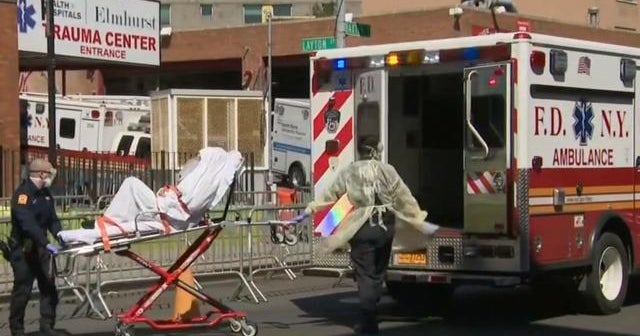 Scenes of catastrophe as New York hospitals battle coronavirus