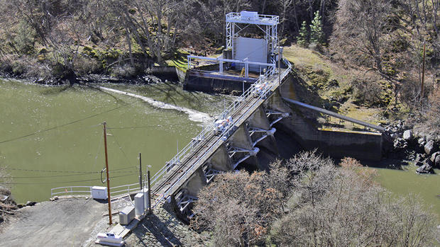 Copco 2 Dam on Klamath River 