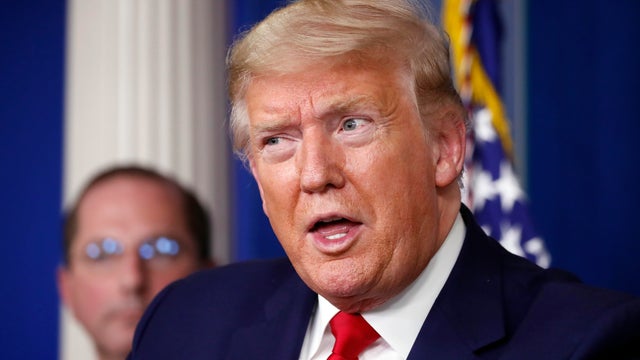 Virus Outbreak Trump