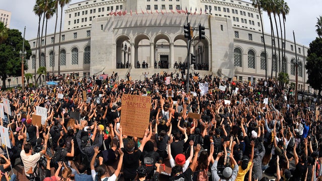 America Protests Los Angeles 
