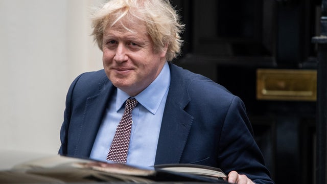 Boris Johnson Leaves For First PMQs Since Chief Advisor Lockdown Breach Press Coverage
