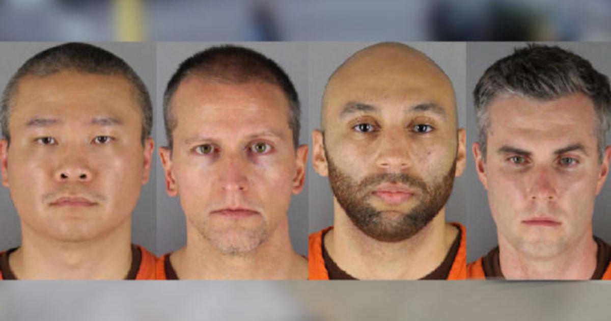 Three of the four officers charged in George Floyd's death are now out on bond - CBS News