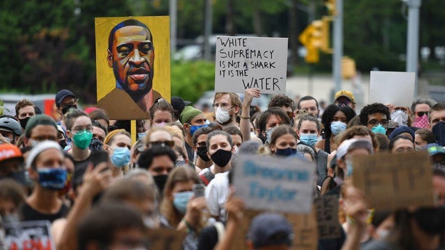 George Floyd protesters 