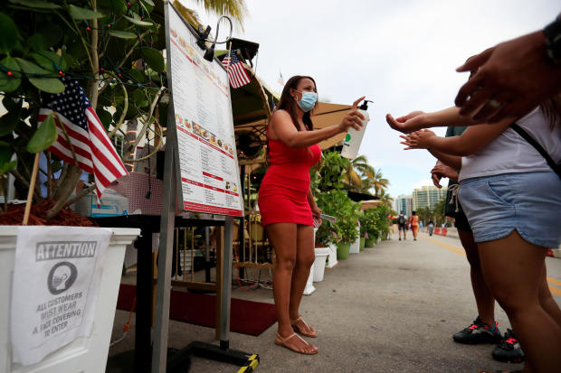 Fourth Of July Weekend In Florida Sees Some Beaches Open, Some Closed, As Coronavirus Cases Spike 