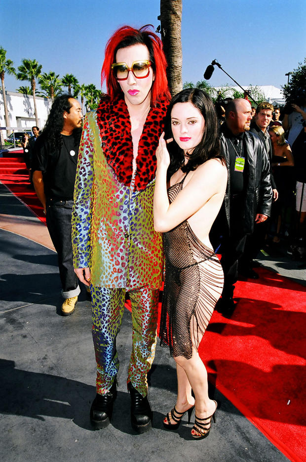 Marilyn Manson and Rose McGowan: Different vibes 