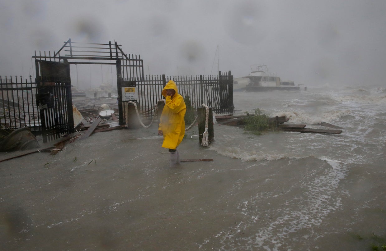 Tropical Storm Hanna hits South Texas with high winds and heavy rain