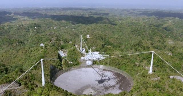 Arecibo radio telescope goes dark after mysterious destruction
