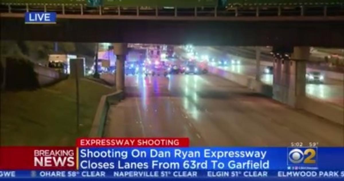 1 Person Injured In Shooting On Dan Ryan Expressway - CBS Chicago