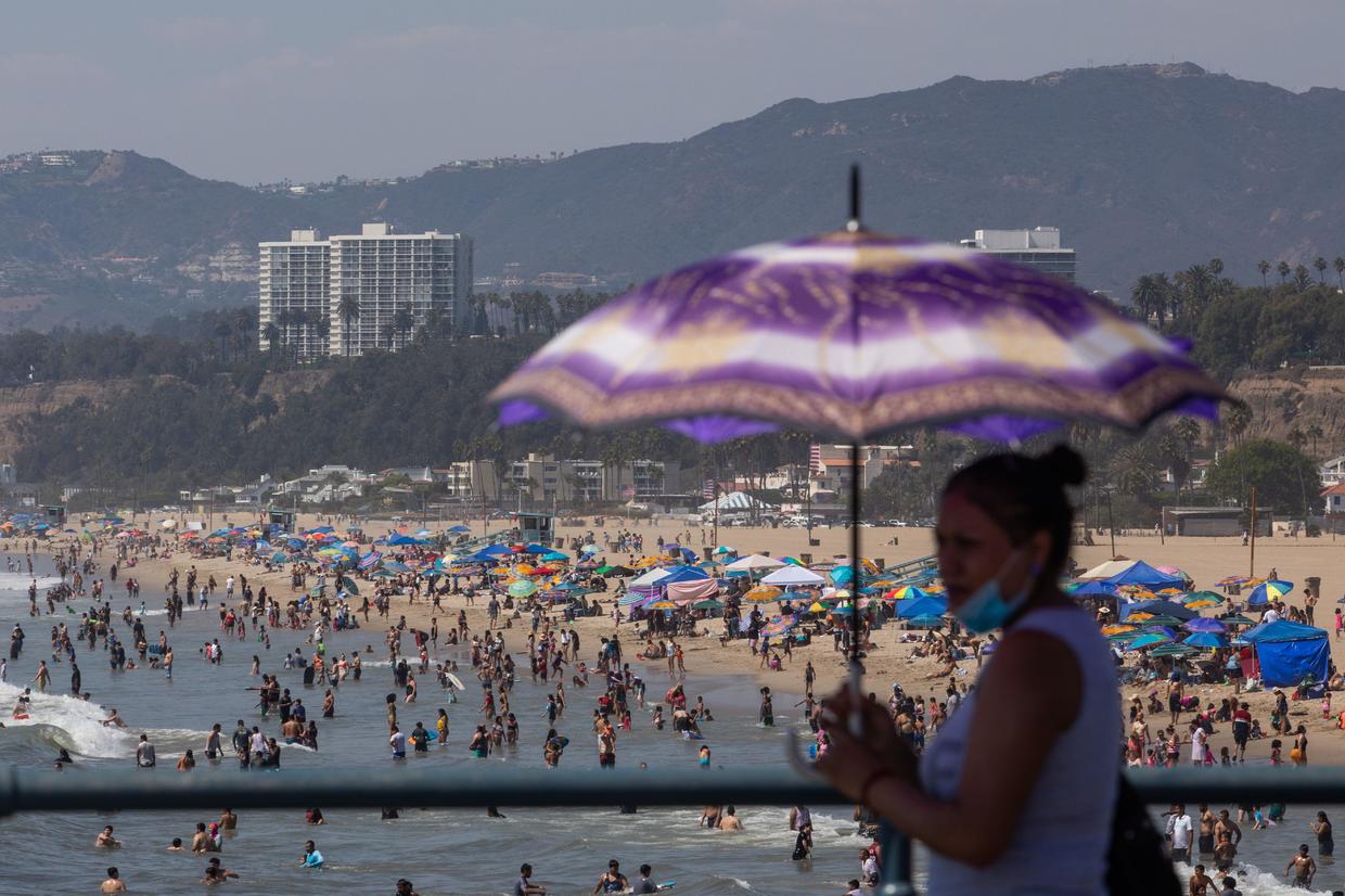 Southern California Heat Wave Los Angeles County Sets New Record As 1332