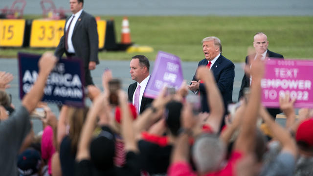Donald Trump Campaigns In Winston Salem, North Carolina 