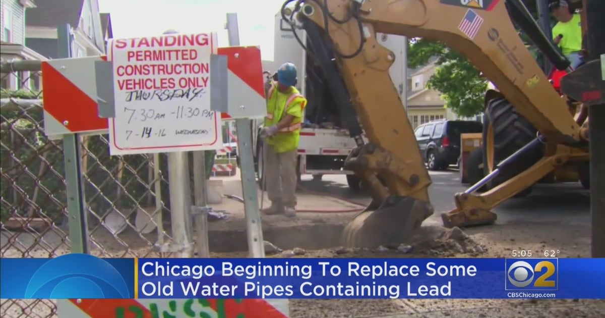 Chicago Announces Plans To Replace Old Lead Water Pipes Connected To