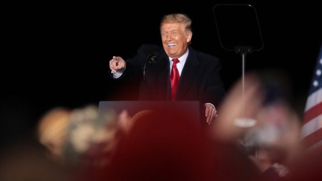 Donald Trump Holds Presidential Campaign Rally In Wisconsin 