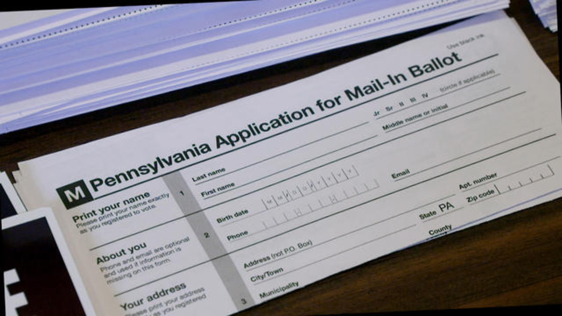 Pennsylvania S Battle Over Mail In Voting Cbs News