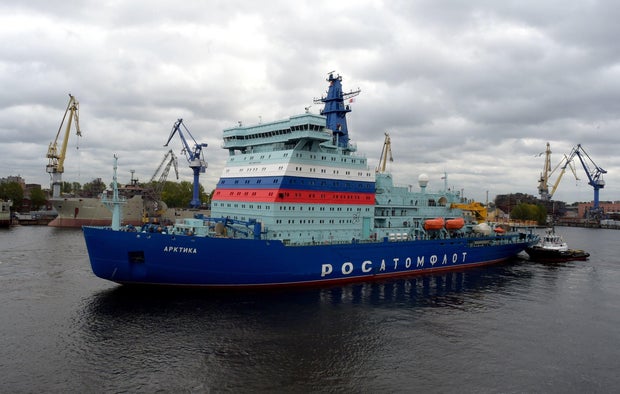 RUSSIA-ECONOMY-ARCTIC-NUCLEAR-ICEBREAKER 