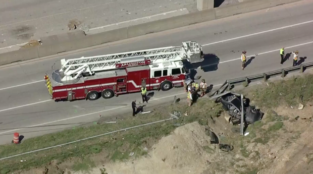 Major crash on I-30 in Arlington 