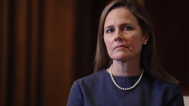 Senators Meet With Supreme Court Nominee Amy Coney Barrett