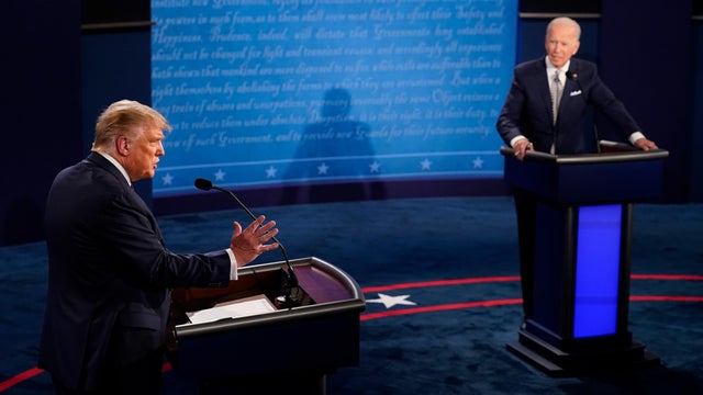 Donald Trump And Joe Biden Participate In First Presidential Debate 