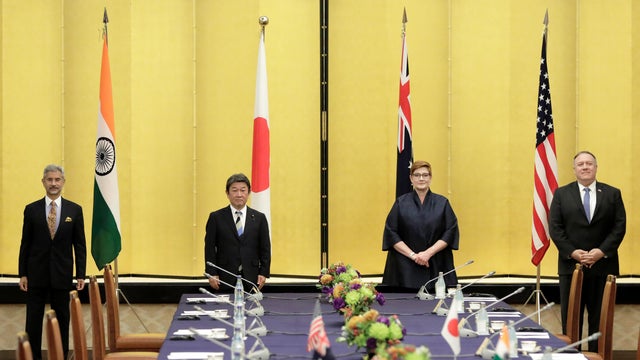 Representatives of Japan, Australia, India and U.S. meet in Tokyo