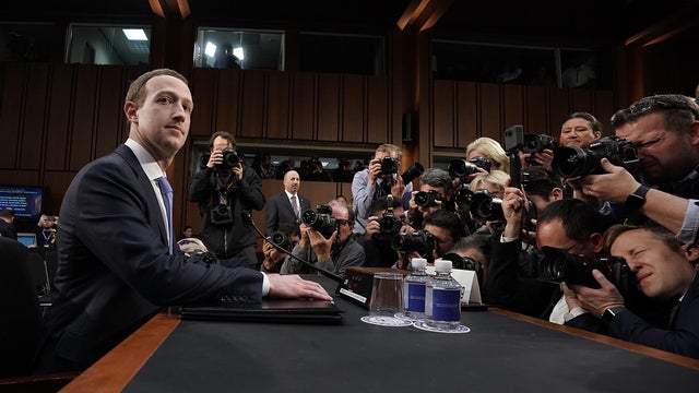Facebook CEO Mark Zuckerberg Testifies At Joint Senate Commerce/Judiciary Hearing 