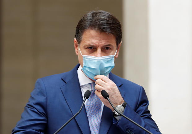 Italian Prime Minister Giuseppe Conte 