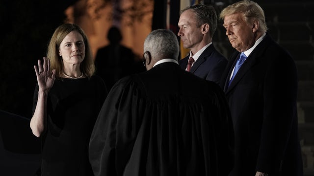 Swearing In Of Supreme Court Associate Justice Amy Coney Barrett
