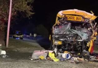 School bus crash in Tennessee kills girl and driver and injures others