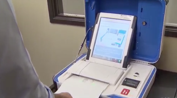 Tarrant County ballot scanner 