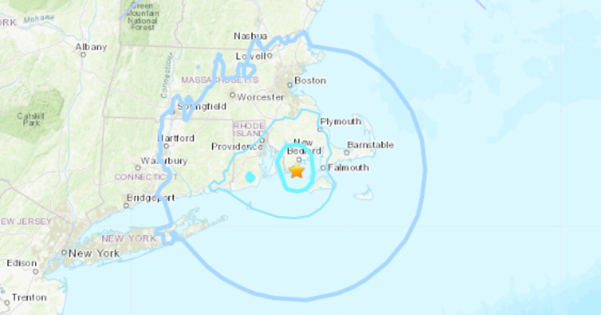 Magnitude 4 0 Earthquake Rattles Massachusetts And Rhode Island Cbs News