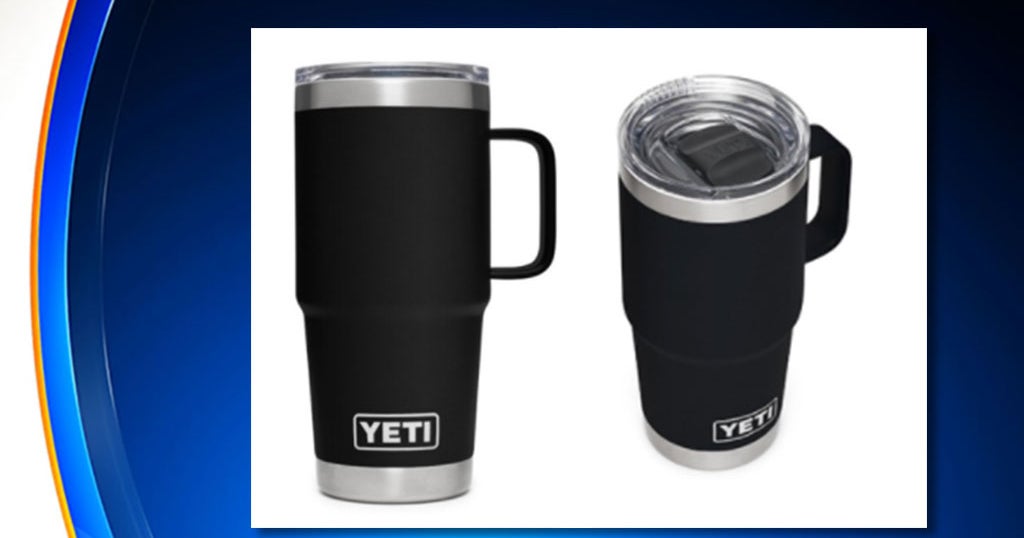 Yeti Recalling Travel Mugs Because Stronghold Lids Can Pop Off, Posing