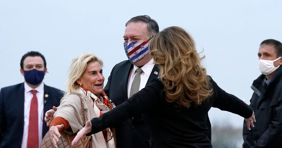 Pompeo arrives in Paris for first leg of seven-country tour