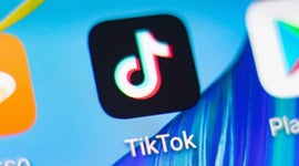 Illustration Of TikTok Logo 
