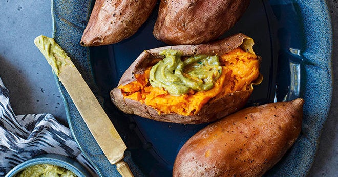 Recipe Baked Sweet Potatoes With Garlic Fermented Shrimp Butter Cbs News