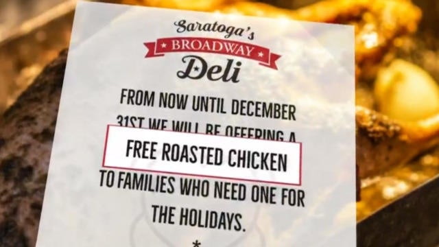 As Thanksgiving Approaches New York Deli Offers Free Chickens To Families In Need Cbs News