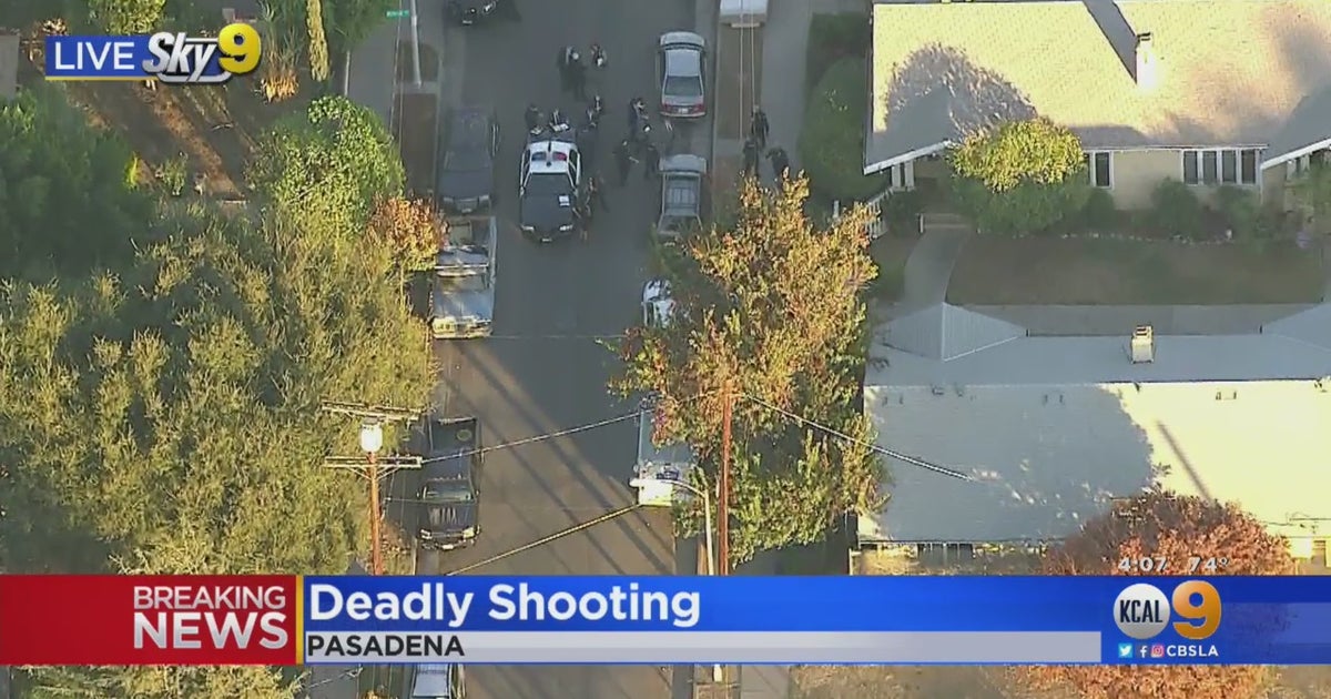 2 Dead, 1 Critically Injured In Shooting At Pasadena Park - CBS Los Angeles