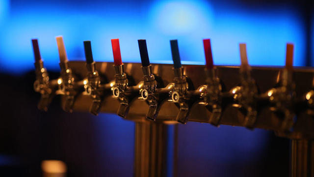 Details of the beer taps in the bar at the restored Palace Theater in St Paul Thursday February 23, 2017 in St. Paul, MN.]  JERRY HOLT ‚Ä¢ jerry.holt@startribune.com 