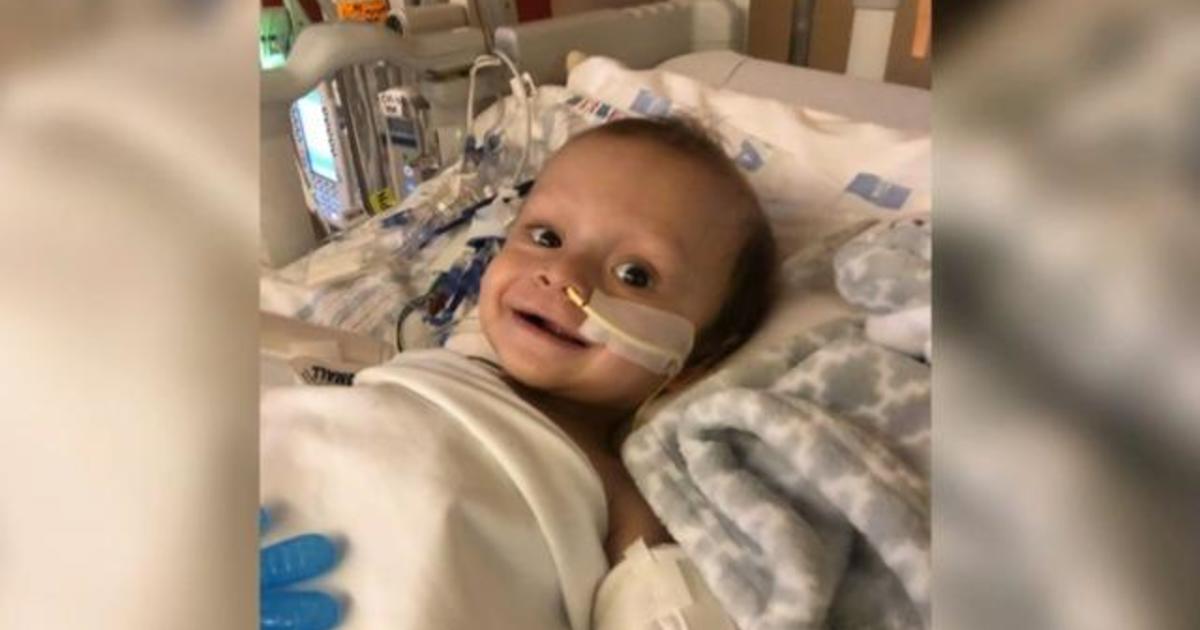 10-month-old baby receives life-saving liver transplant from a stranger living 2,000 miles away