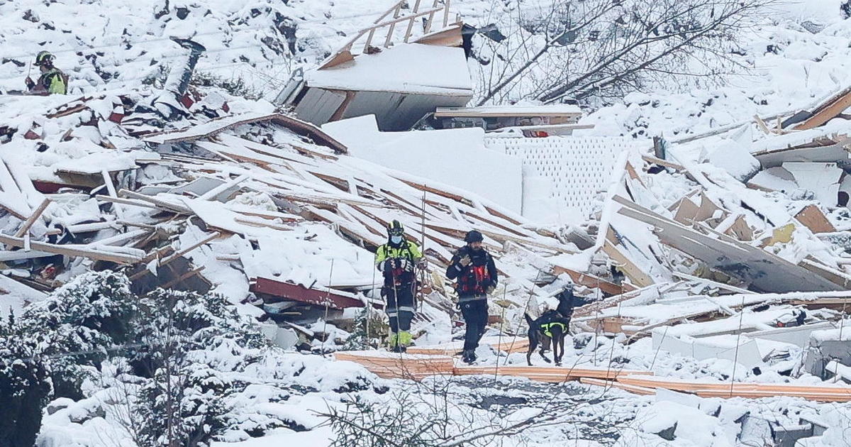 3rd body found in Norwegian landslide;  7 are still missing