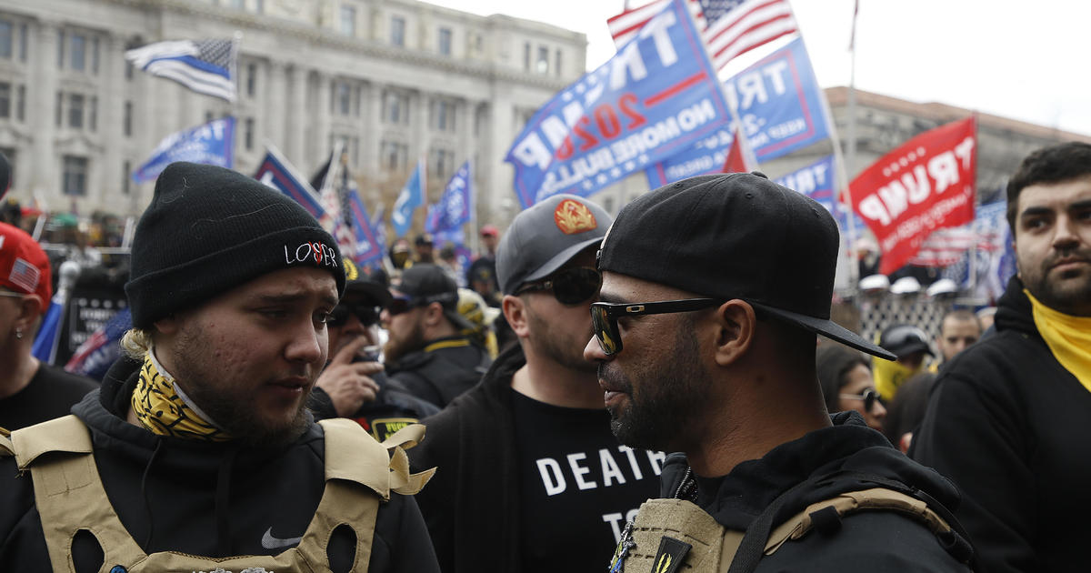 Enrique Tarrio, leader of the proud boys, gave orders to stay away from DC after his arrest