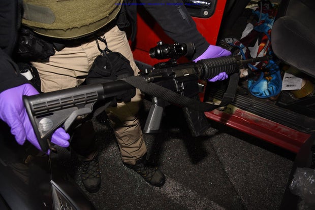 Gun allegedly found in truck.jpg 