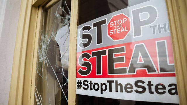 Trump Supporters Hold "Stop The Steal" Rally In DC Amid Ratification Of Presidential Election