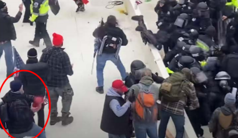 Retired firefighter charged with throwing fire