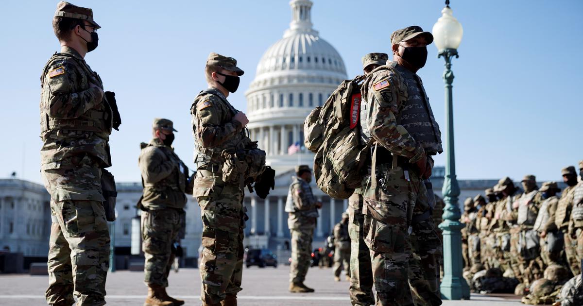 Thousands of National Guard soldiers will remain in DC until mid-March