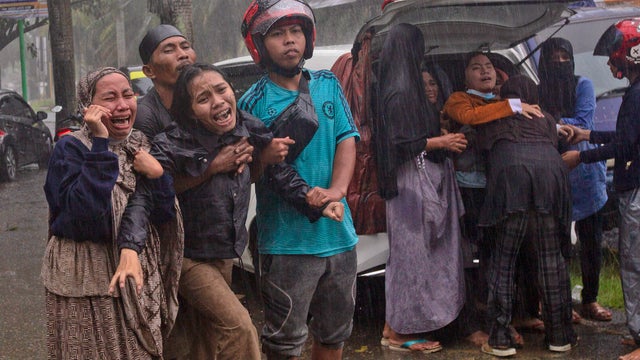 APTOPIX Indonesia Earthquake 