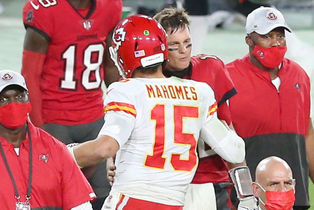 Patrick Mahomes & Tom Brady 